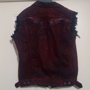 EUC - Robin's Jeans Men's Vest Size L